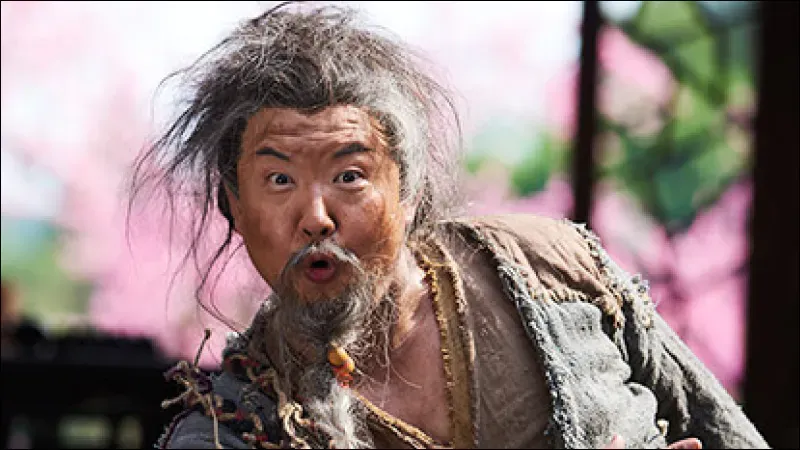 Ning Wentong as Zhou Botong in 2017 series